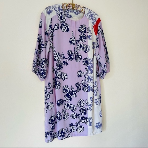 Diane Von Furstenberg Julieta Silk Dress Size 10 - Picture 6 of 16